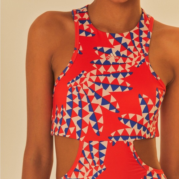 NWT Adidas X Farm Rio Premium Dress, Size XL - Picture 2 of 13